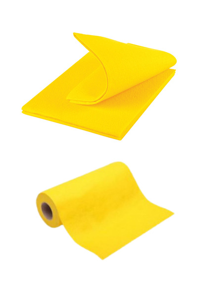 grimorlife 4 Pieces of 20 Rolls of Multi-Purpose Cleaning Cloth - Economical and Practical Hygiene