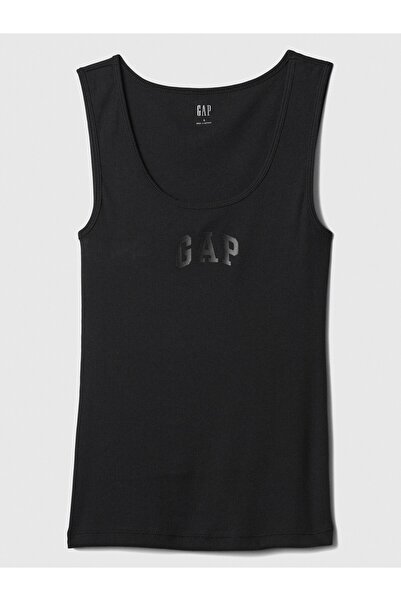 GAP Kadın Siyah Logo Fitilli Atlet