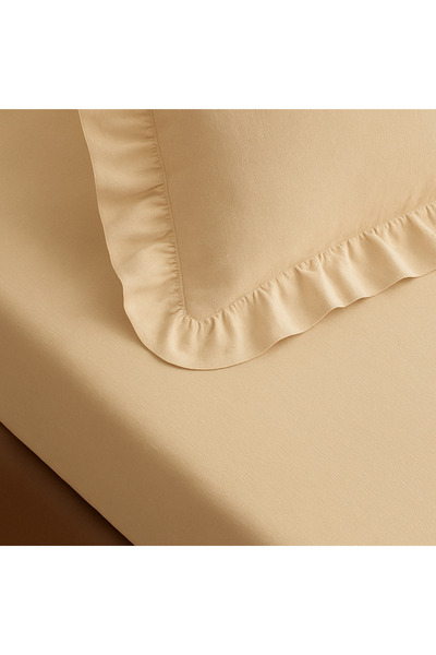 Violacasa Single Ruffle Fitted Sheet Set Private (100X200 and 120X200)