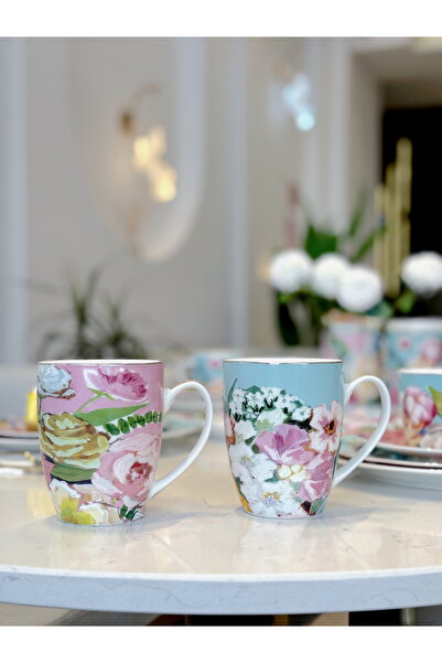 Lucky Art Peony Bone 2li Kupa Seti 350CC LYBA 064