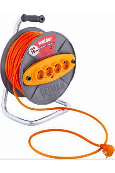Genel Markalar 30 Metre 3x2.5 Makaralı Seyyar Kablo (WELDER)