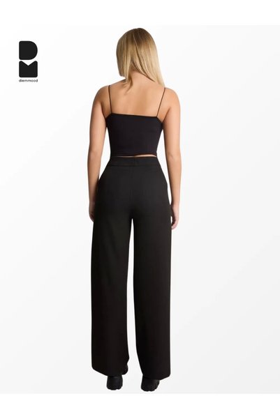 Diemmood Black Classic Trousers