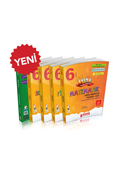 Zafer Yayınları Zafer Yayınları 6. Sınıf Tüm Dersler Soru Bankası Set 5 Kitap