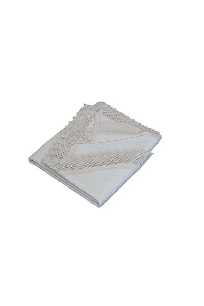 Nicoratex White Oval Tablecloth 180×60 cm