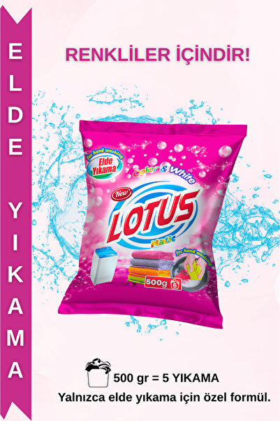 Lotus ELDE YIKAMA Beyazlar ve Renkliler 500g