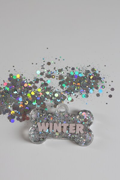 Winla Paws Evcil Hayvan Kedi Köpek Özel İsimli Renkli Künye Tasma İsimlik Köpek Kedi İsimliği