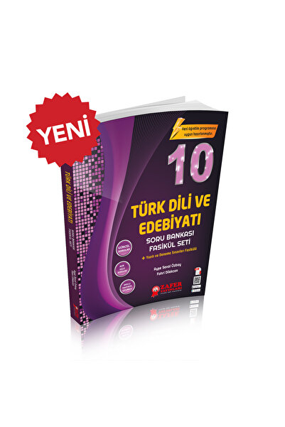 Zafer Yayınları 10. Sınıf Türk Dili Ve Edebiyatı Soru Bankası Fasikül Seti