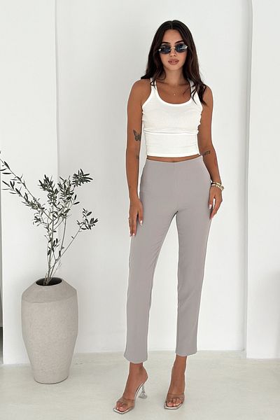 EGHO Zippered Regular Waist Bell Cloth Women's Carrot Pants
