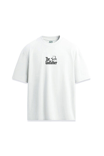 Darkia تي شيرت للجنسين بتصميم بسيط مكتوب عليه فيلم The Godfather Baba