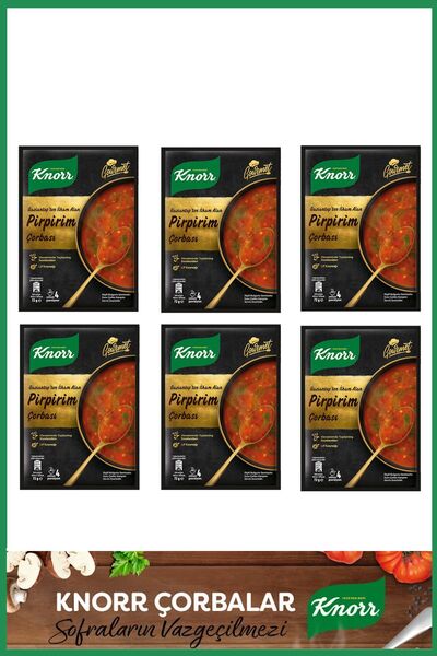Knorr Gurme Pirpirim Çorbası 72 gr x 6 Adet