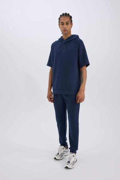DeFacto Slim Fit Athlete Jogger Sweatpants - Slim Fit Skuba Diver Fabric - Standard Leg Waist