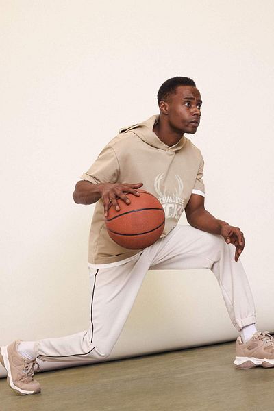 DeFacto NBA Milwaukee Bucks Sportsman - Φούτερ Jogger με τσέπες με ελαστική ζώνη