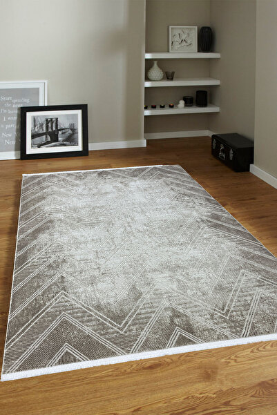 ünalcarpet 4 Metrekare - 6 Metrekare Bambu Tarz Modern Dokuma Salon Oturma Od...