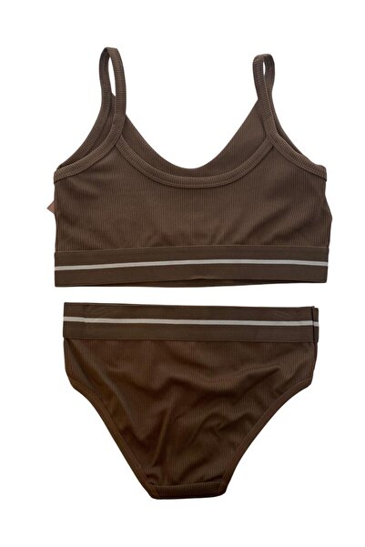 DoDe Flora Коза Дора Модель Кашкорсе Смугастий Спортивний Комплект - 80343