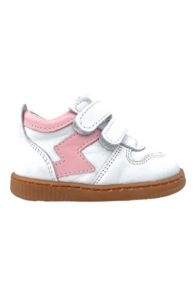 Nubebe حذاء أريزونا فيرست ستيب - أبيض ووردي