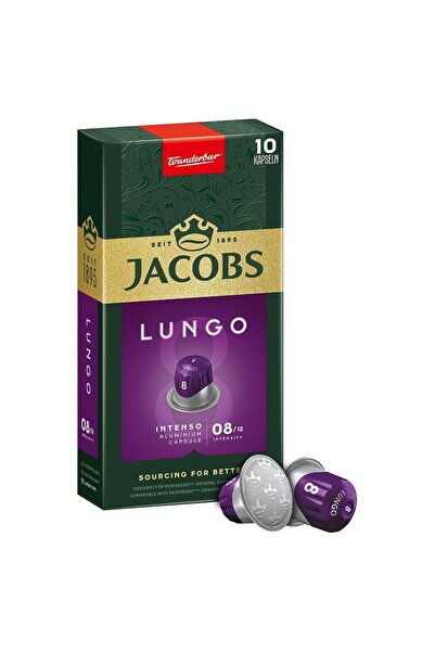 Jacobs CAPSULE LUNGO 8 İNTENSE KAHVE 10 LU PAKET