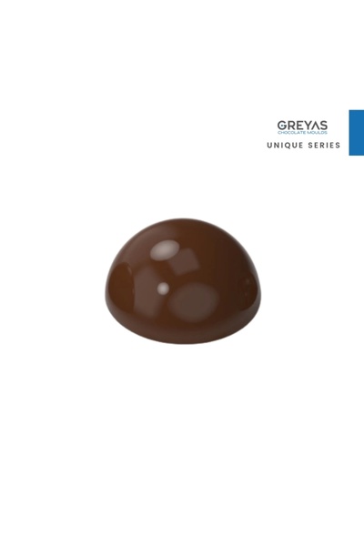 Greyas Polikarbon Yuvarlak Pralin Çikolata Kalıbı 10.5 gr | Cm-3262
