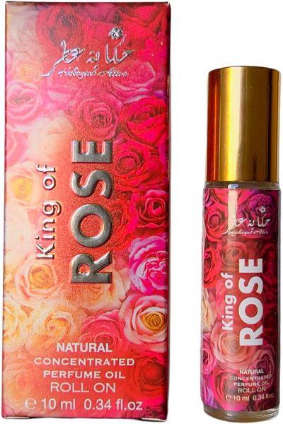 Hekayat Attar King of Rose 10 ml Natural Perfume Oil Roll On