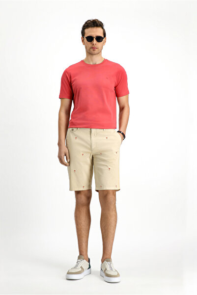 Kiğılı Single Jersey Cotton Slim Fit Crew Neck T-Shirt