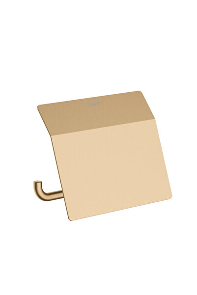 Hansgrohe AddStoris Kapaklı Bronz Tuvalet Kağıtlığı - 41753140