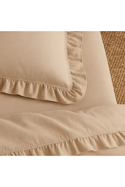 Violacasa Single Ruffle Duvet Cover Set 100% Cotton Private
