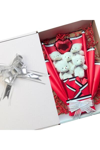 Sole Plush Bear 90 cm Large Plush Teddy Bear Birthday Gift Gift Teddy Bear and Bouquet for Special Day