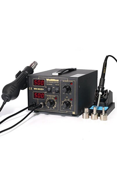 Wellhise Wh 862d Hayva Istasyonu Sıcak Hava Üflemeli Havya Istasyonu