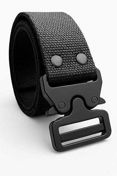 başkent çanta Tactical Plastic Belt - With Buckle and Clip, 8683255012695