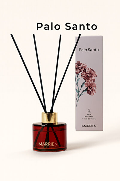 Marrien Palo Santo Çubuklu Oda Kokusu 100 ml- Kalıcı ve Dekoratif | Tütsü Etk...