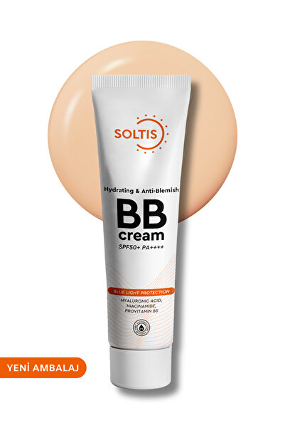 Soltis Nemlendirici ve Leke Karşıtı BB Krem SPF50+ Pa++++ Açık Ton, 30 ml