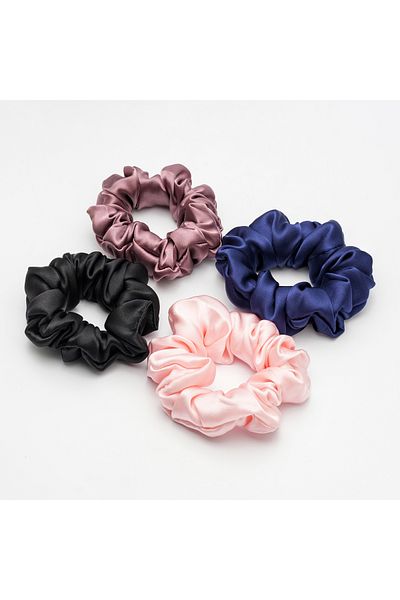 SİLKWORM LİFE 100% Natural Mulberry Silk Hairband – Hair Friendly, No Marks, Luxurious Silk Hairband 4 Colors