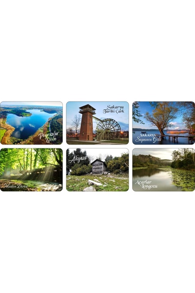 Photo Garage Buzdolabı Magneti - Sakarya - Ahşap Magnet Marmara Bölgesi