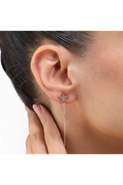 Sandra Ferretti Cercei din Aur Roz de 14K, 1.59g