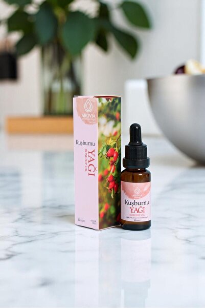 AROVIA Aromatherapy زيت بذور ثمر الورد 20 مل - معصور على البارد