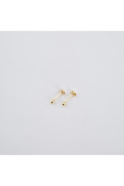 Sandra Ferretti Cercei din Aur Alb de 18K cu Bile, 0.46g