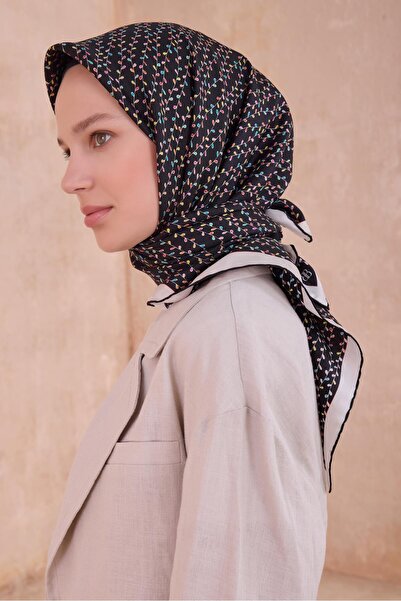 Belli Eșarfă de mătase cu model floral 4128D TWILL