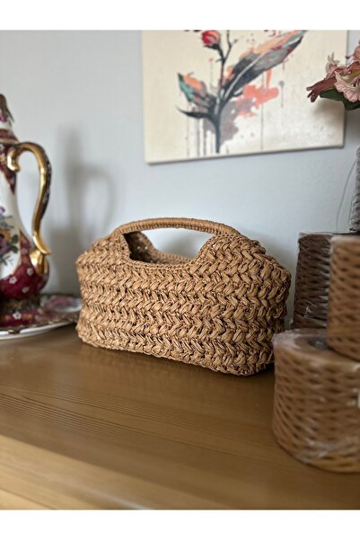 lumacraft Mango Hasır Çanta Örgü