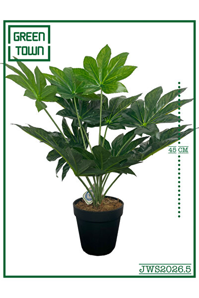 GREEN TOWN شجرة التارو ميني الصناعية 45 سم