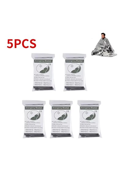 Choice 5PCS-Silver 5-30Pc Outdoor Emergency Gold-Sliver Survival Blanket Wate...