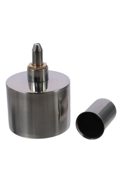 Choice 200ml 304 Stainless Steel 200ml Alcohol Lamp Durable Heating Equipment Thickened Chemistry Lab Alcoh