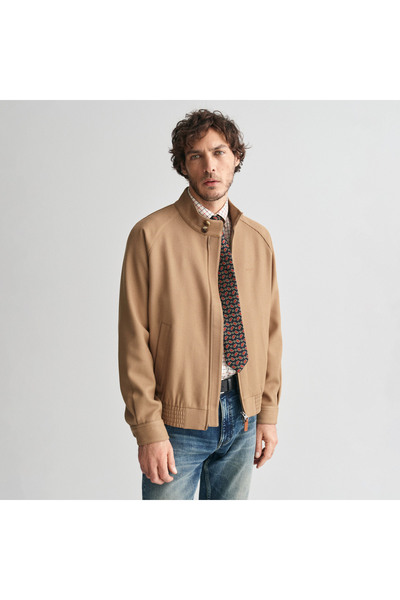 Gant Erkek Kahverengi Dik Yaka Ceket