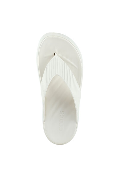 Crocs Getaway Groove Kadın Krem Parmak Arası Terlik (210700-0LH)