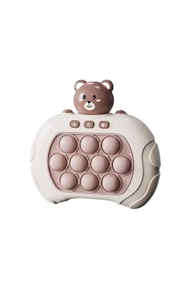 Mixbo Jucărie electronică Pop It Mixbo, ursuleț, bule de împingere, maro/bej