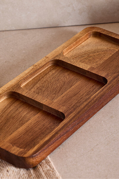 Perotti Akasya 3 Compartment Snack Bowl 25X10 cm