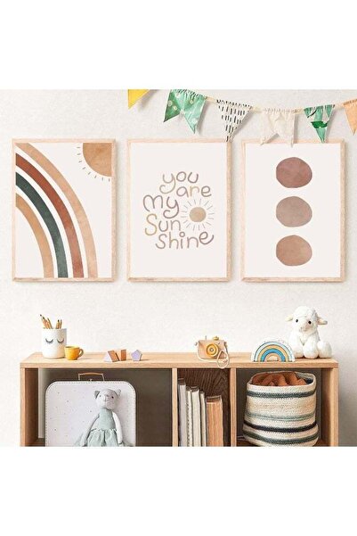 Emoda home Trove ملصقات حضانة الأطفال "أنت شمسي"