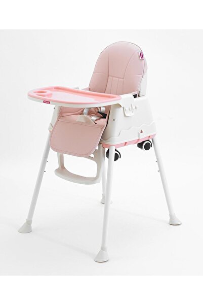 Babyhug كرسي مرتفع مريح 3 في 1 بعجلات، من 6 أشهر إلى 3 سنوات، 53 × 60 × 87.5 ...