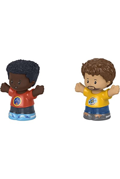 mattel Toy Figure Pack - Story Starter Figure Set - HBW67 - Gamers Figures, Red, Orange, Blue