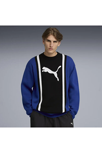 Puma FUTURE.PUMA.ARCHIVE Sweater Mavi Erkek T-Shirt