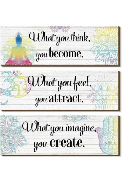 Emoda home Trove ديكور جداري لبوذا من إيمودا، ديكور شقرا لغرفة النوم، ديكور ج...