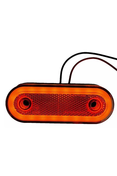 OEM Lampă de gabarit, lampă laterală, LED, efect neon, galben